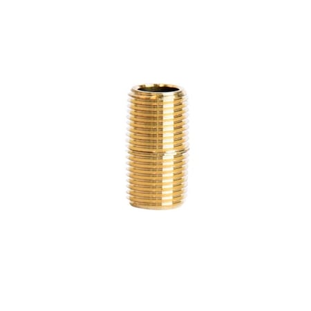 Atc ATC 1/8 in. MPT Brass Close Nipple 6JC126310701026